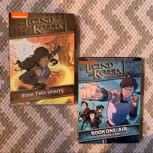 3 DVDs/$5 •Legend of Korra Complete DVD Book 1 & 2